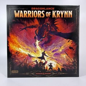 Dungeons And Dragons - Dragonlance Warriors Of Krynn - NEW /Open Box Unpunched